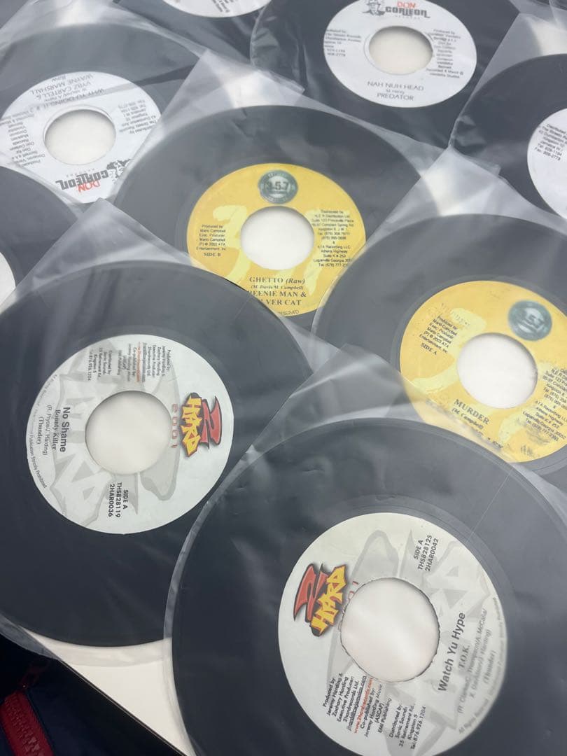 早い者勝ち！レゲエレコード7インチ140枚セット　2000年代ダンスホール系