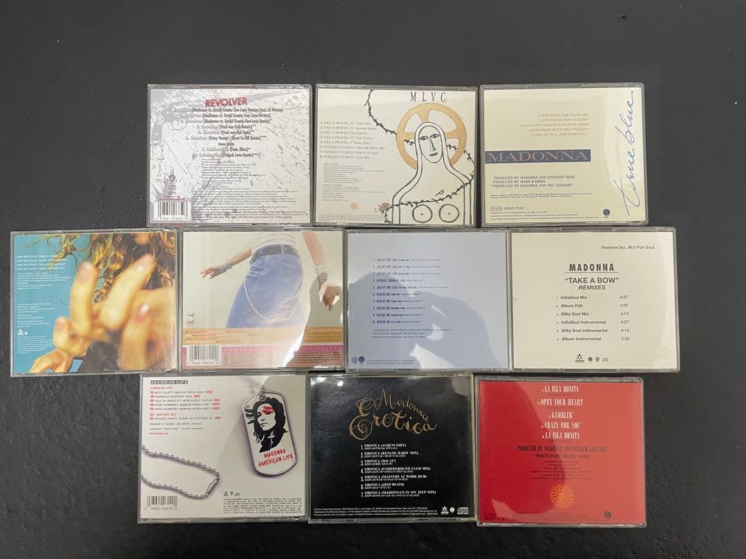 MADONNA マドンナ　CD 70枚位　まとめ売り　レアなCDもあるかも！