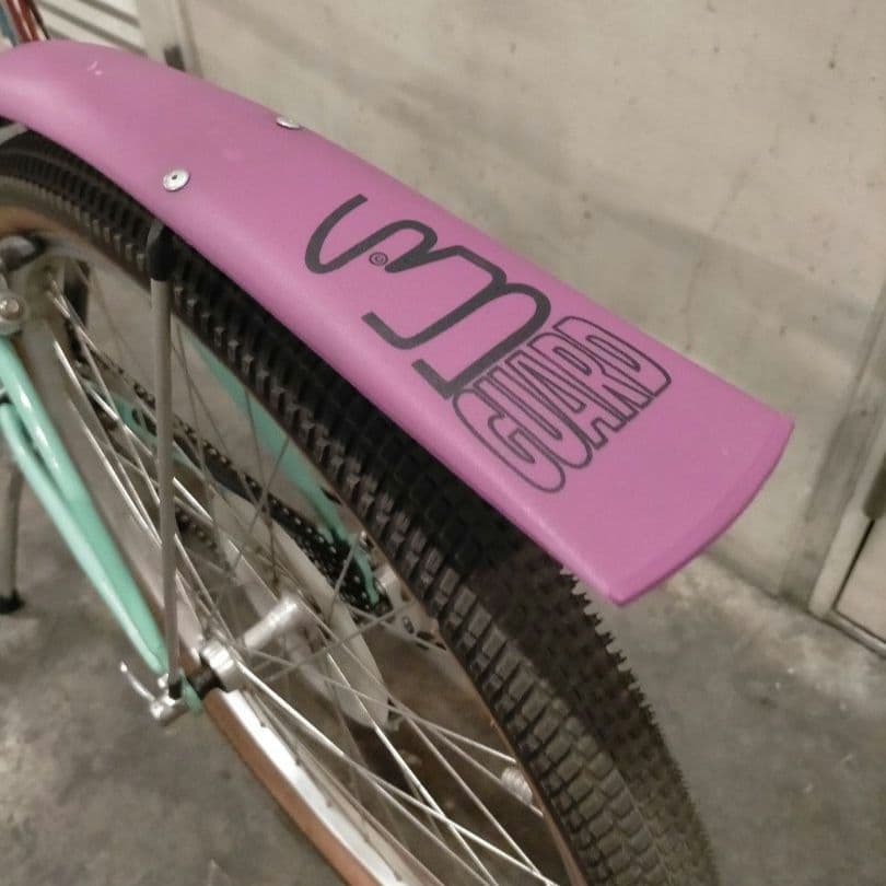 【90s☆デッドストック】CRUD GUARD 泥除け マッドガード 緑