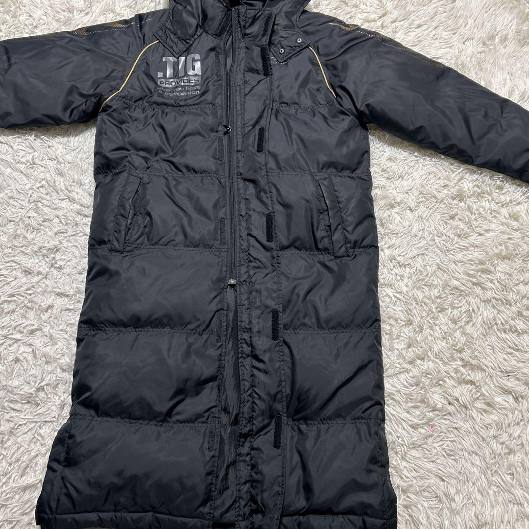 【2465】✨美品✨ TIGORA ティゴラ ベンチコート ダウンコート　黒