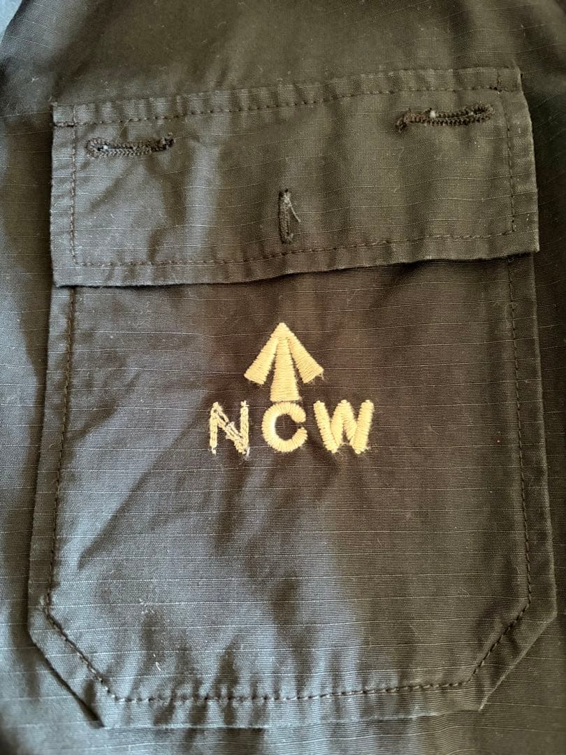 Nigel Cabourn LYBRO 黒シャツワンピース8（サンプル）