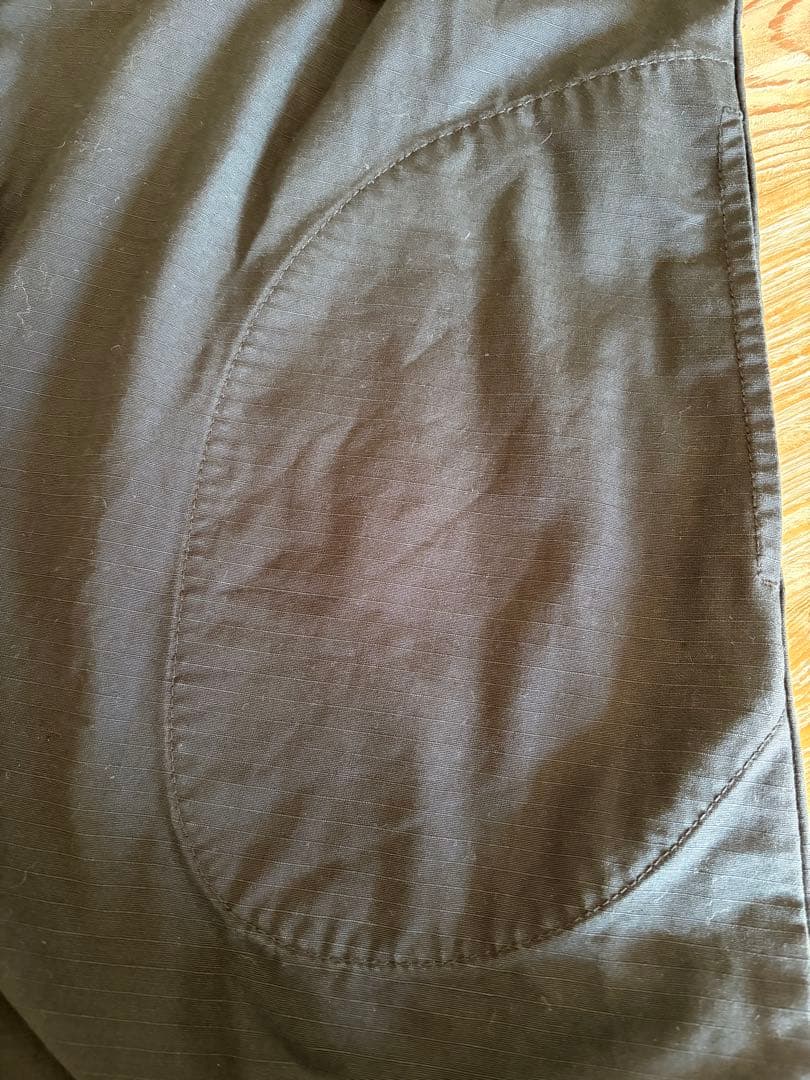 Nigel Cabourn LYBRO 黒シャツワンピース8（サンプル）