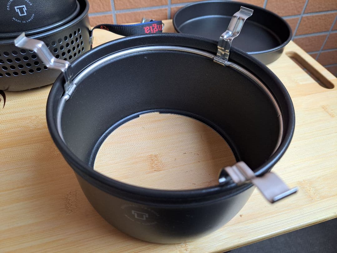 トランギアTrangia37-5ULクッカーセット[一部使用] アルコール燃料付