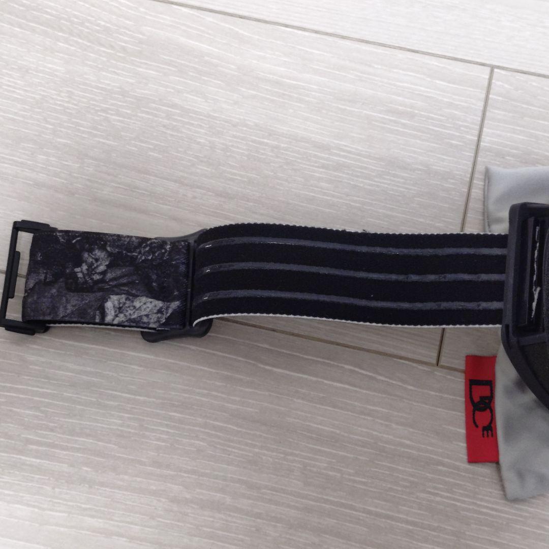 DICE SHOWDOWN スノーゴーグル 調光レンズ巾着付