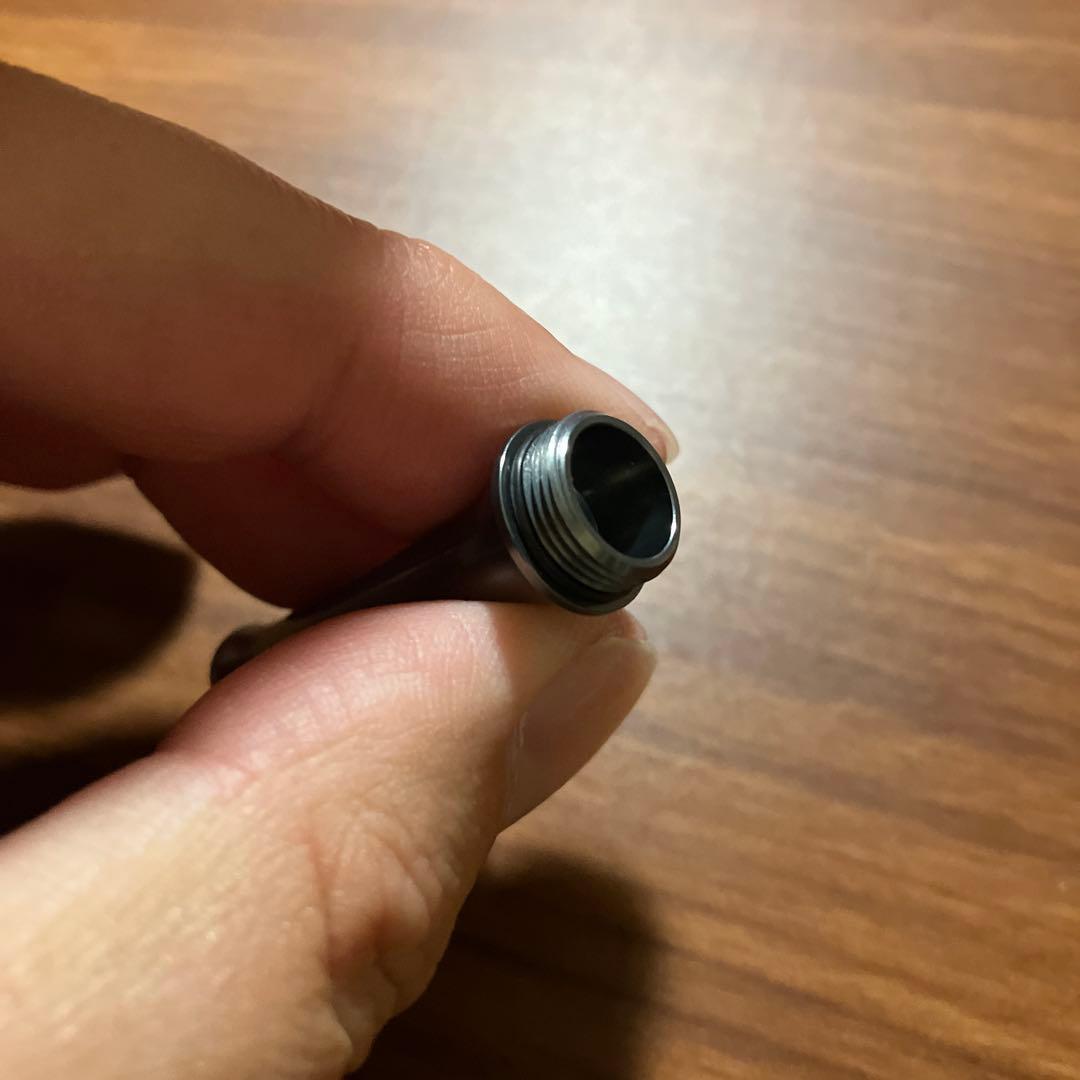 廃盤　美品　シマノ用　シングルハンドル　ZPI スリムノブ　スタンド