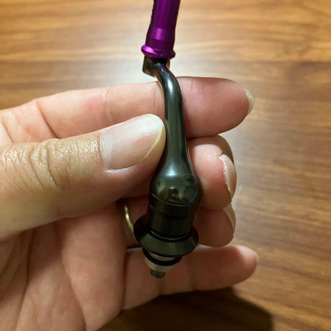 廃盤　美品　シマノ用　シングルハンドル　ZPI スリムノブ　スタンド