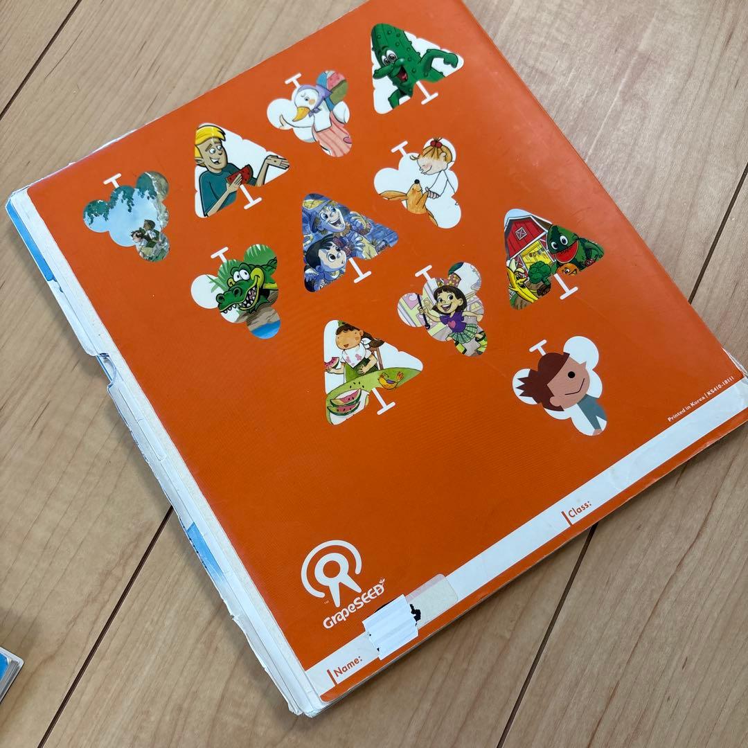 GrapeSEED グレープシード　1-14　子供向け英語学習教材　DVD CD