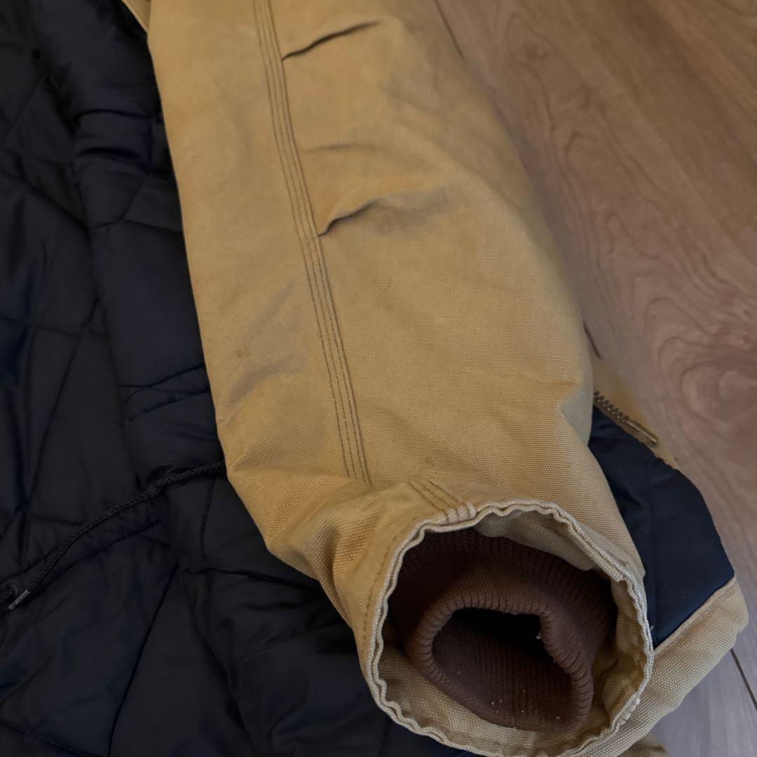 ドーナツ Carhartt デトロイトジャケット USA製 ベージュ