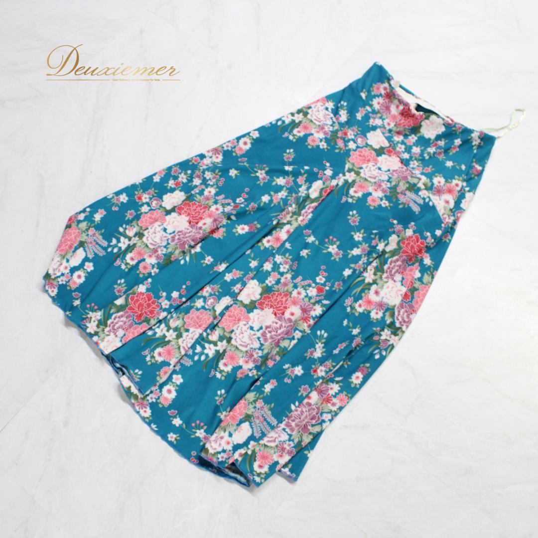 【社交ダンス衣装】上下セット レッスンウェア 練習着 青緑 青みグリーン