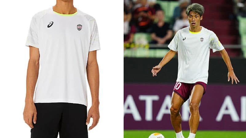 レア‼️ヴィッセル神戸 (ACLE選手着用) グラフィックシャツ 練習着