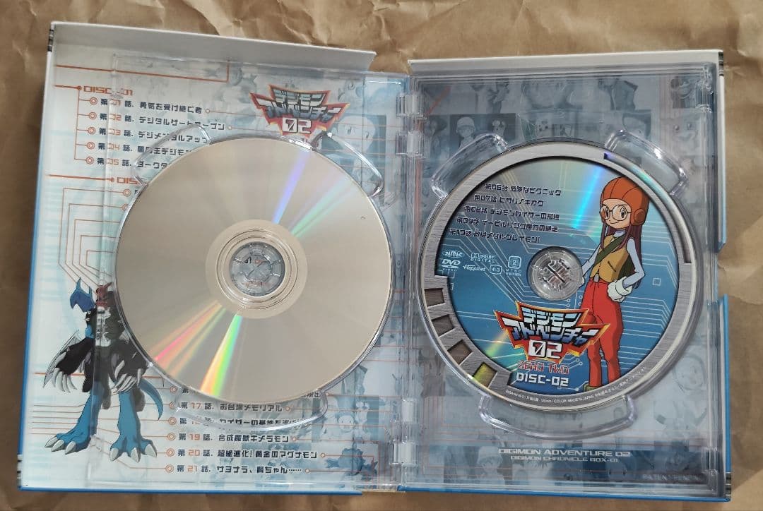 中古　デジモンアドベンチャー02 DVD-BOX〈9枚組〉視聴確認済み