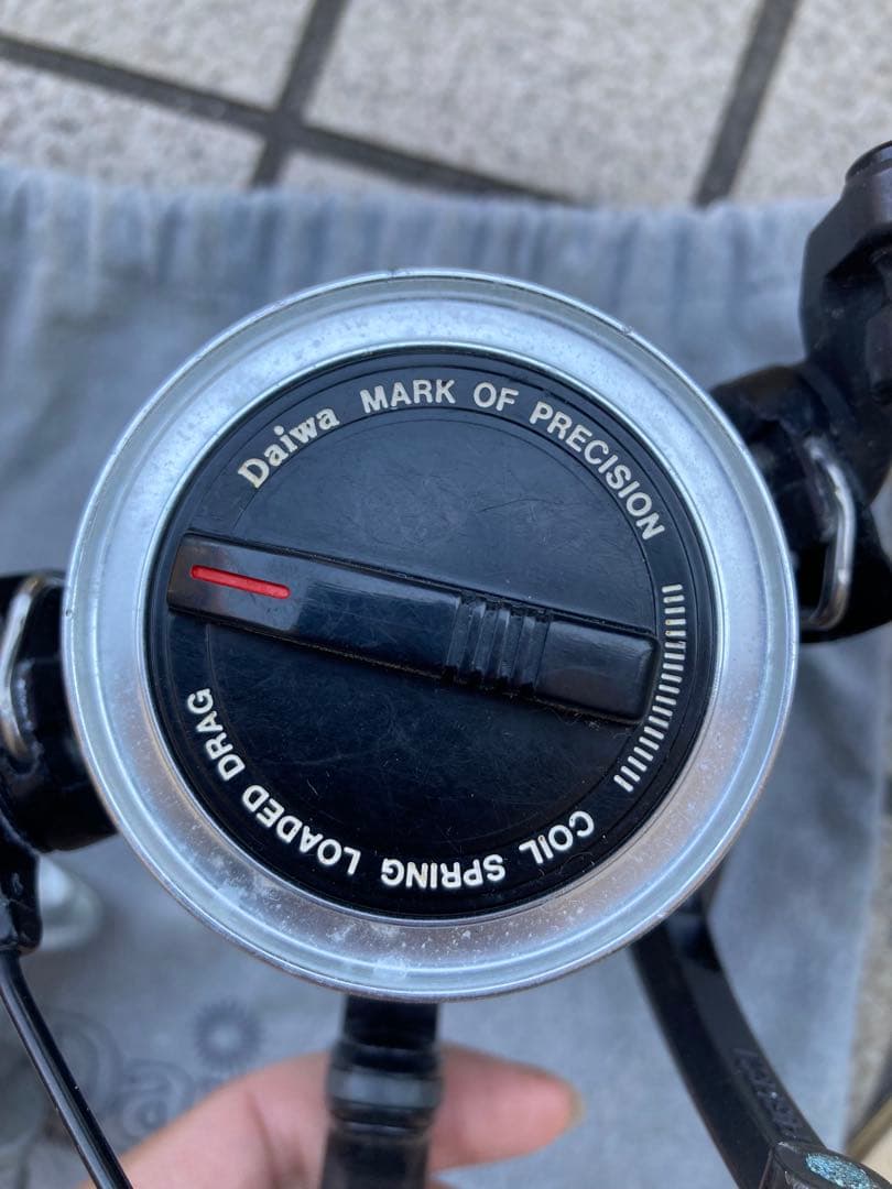 ヴィンテージ木製ハンドルDaiwa TONRNAMENT磯　SS-5000遠投