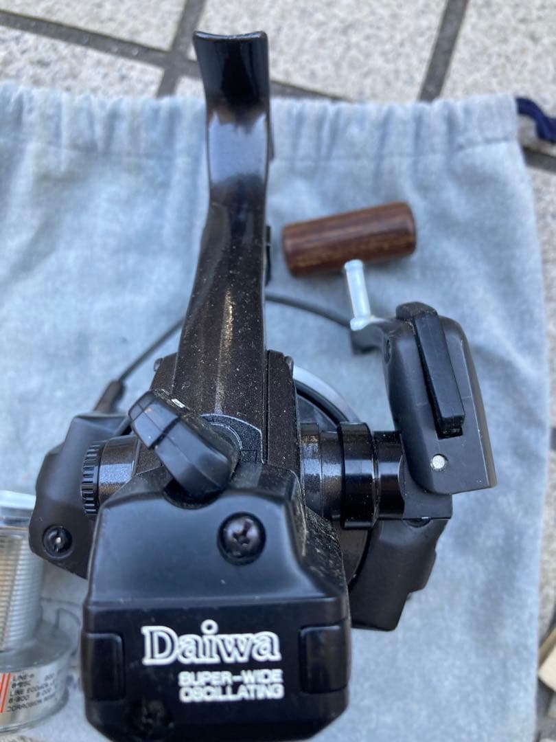 ヴィンテージ木製ハンドルDaiwa TONRNAMENT磯　SS-5000遠投