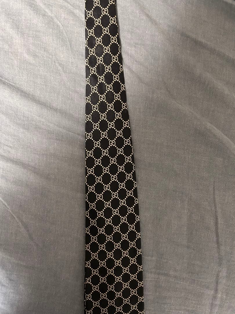 GUCCI グッチ　ネクタイ　GGパターン 総柄