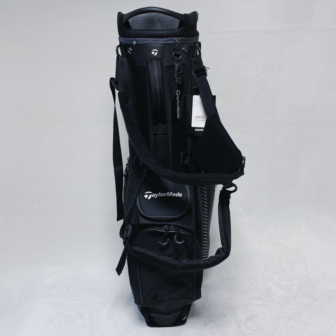 美品　TaylorMade　スタンド付キャディバッグ　9.5型　タグ付　ブラック