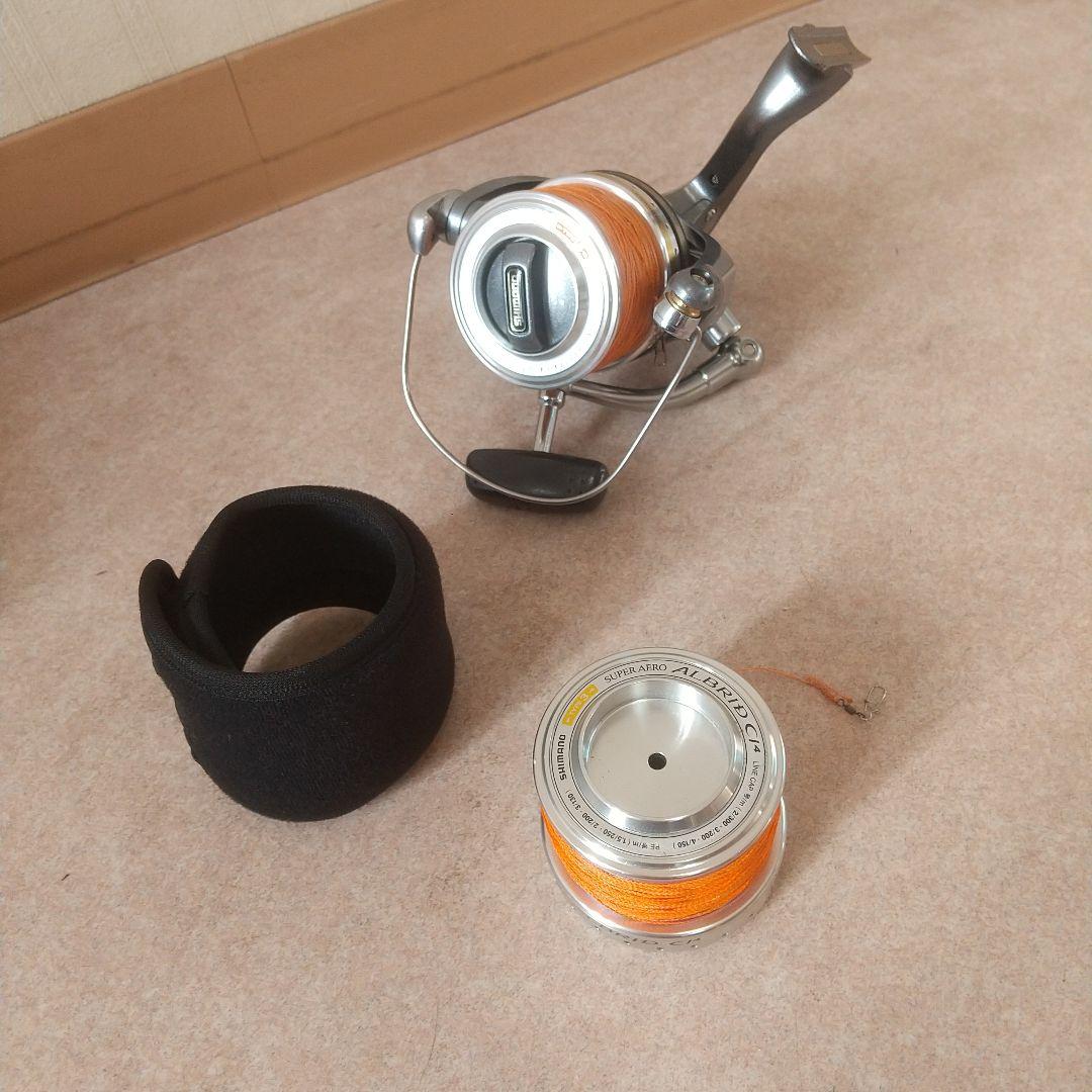 SIMANO ALBRID CL4 SUPER AERO 細糸仕様 替スプール付