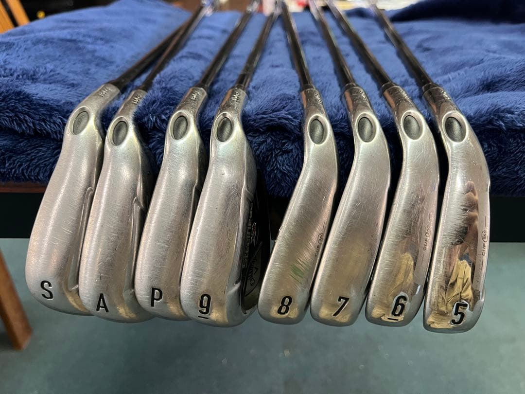 Callaway Steelhead アイアンセット R-flex