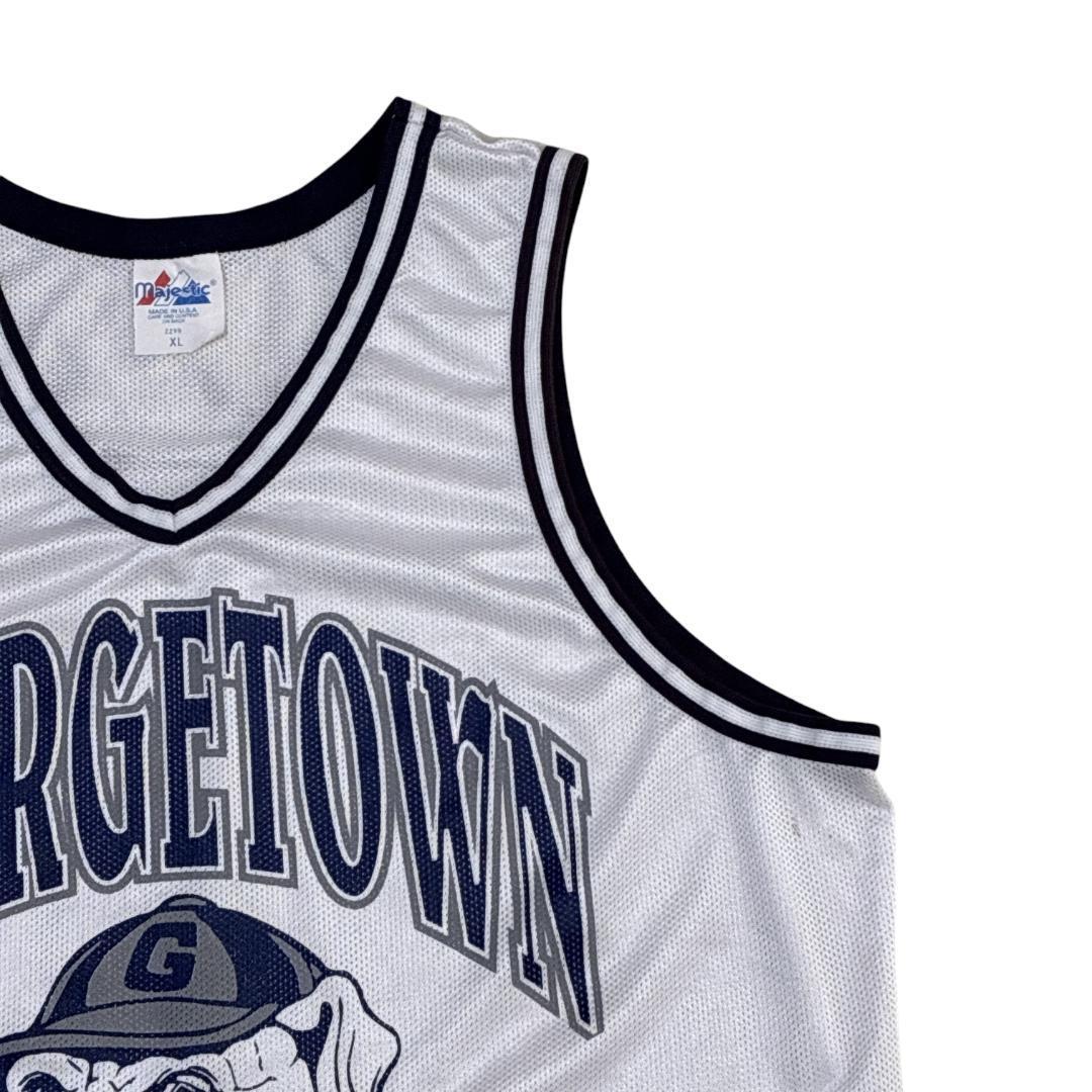 USA製 ジョージタウン大学 カレッジ バスケ ユニフォーム ゲームシャツ XL