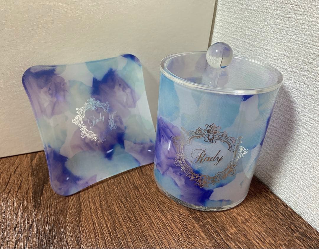 【激レア‼️】rady アイリスフラワー コットンケース マルチトレイ セット