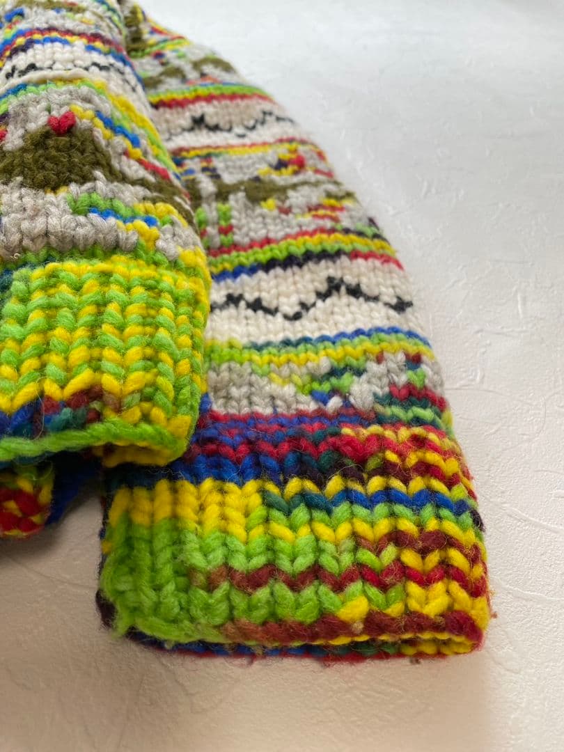 ★レア★アルテサニア エクアドルニット カウチンセーター ニットジャケット