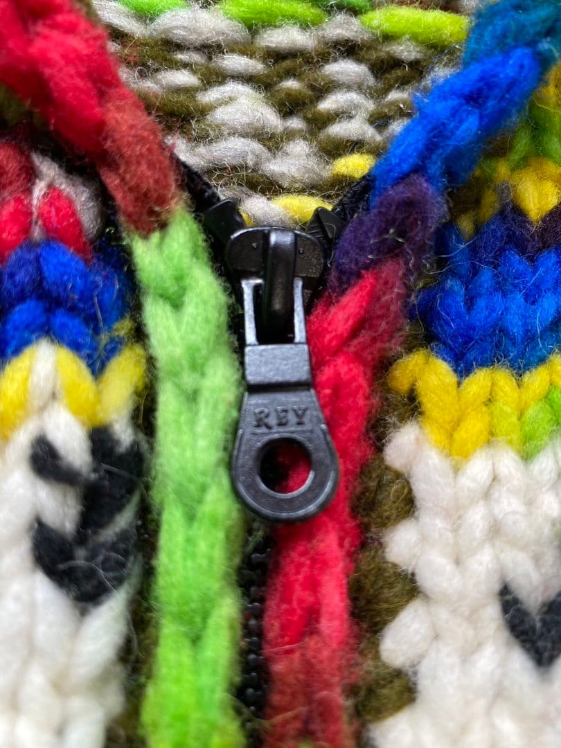 ★レア★アルテサニア エクアドルニット カウチンセーター ニットジャケット