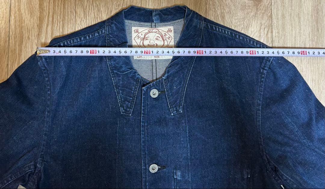 中古品 EVISU エヴィス エビス デニムカバーオール Gジャン 38