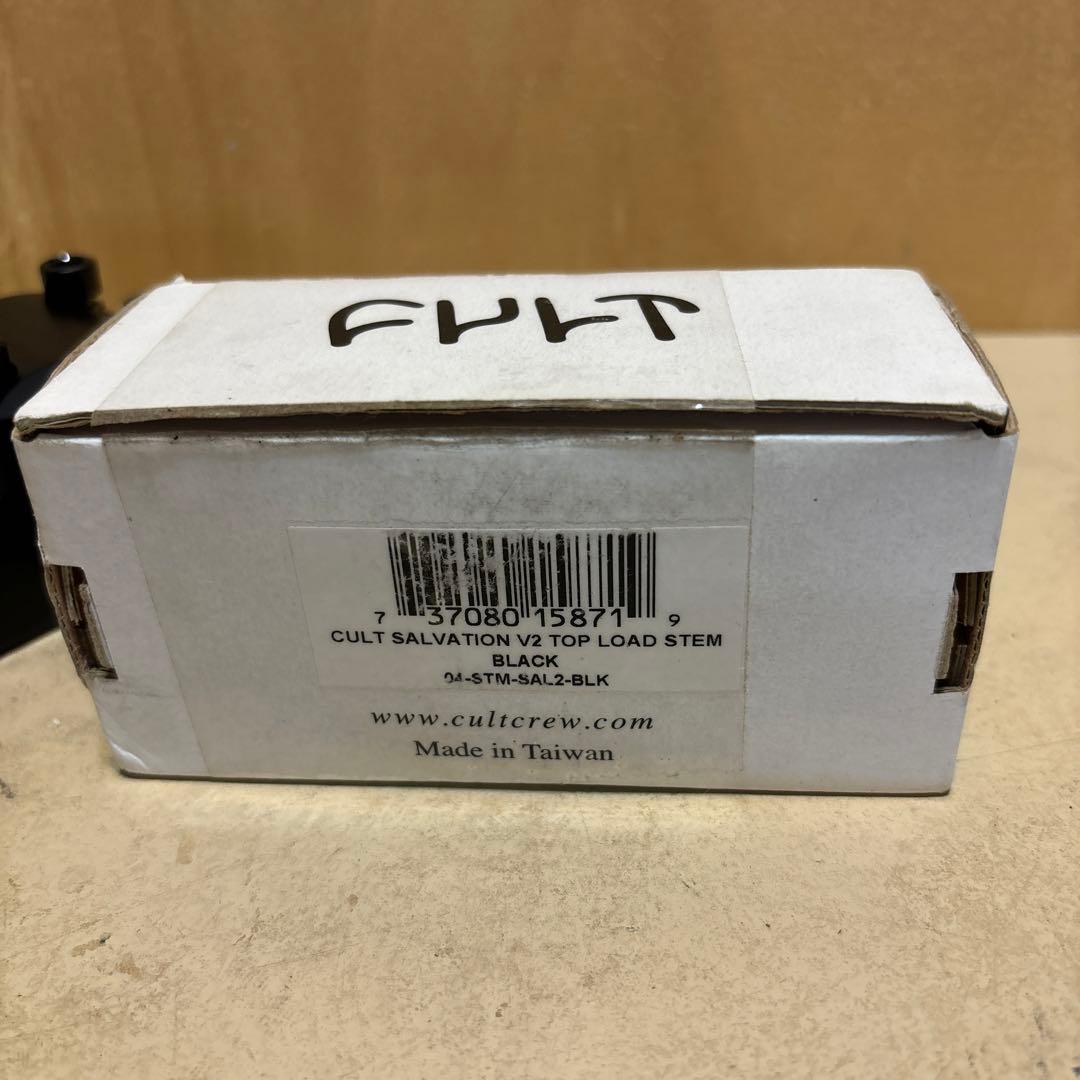 CULT Salvation V2 Stem 51mm BMX ステム ブラック