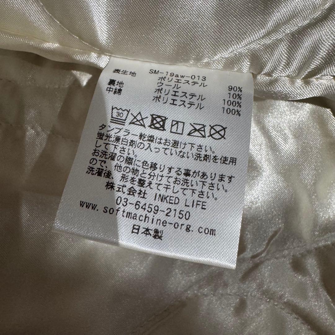 C*F様 SOFTMACHINE CPOジャケット XL キルティング刺繍 ソフ