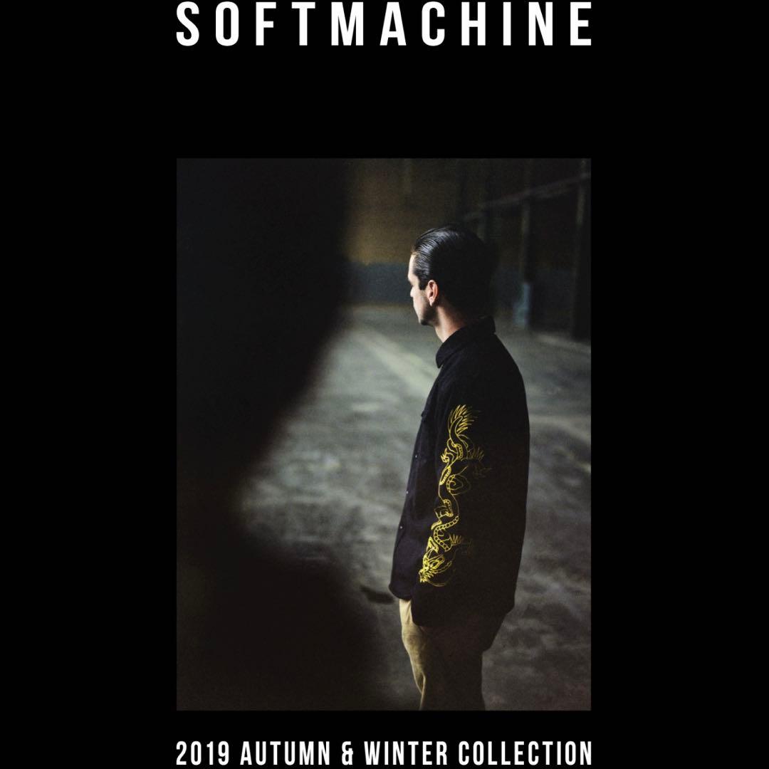 C*F様 SOFTMACHINE CPOジャケット XL キルティング刺繍 ソフ