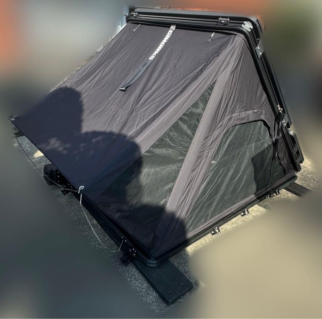 GI WORKS ルーフトップテント 270度オーニング 総額100万円超え