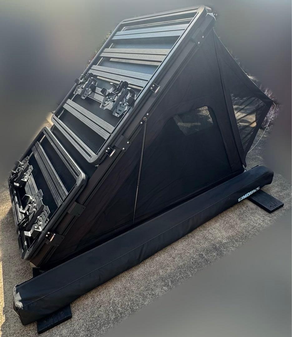 GI WORKS ルーフトップテント 270度オーニング 総額100万円超え