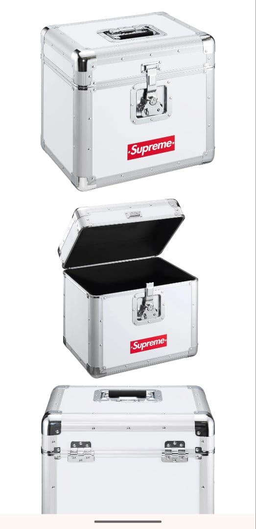 Supreme　シュプリーム　アルミレコードケース ホワイト　新品　未使用