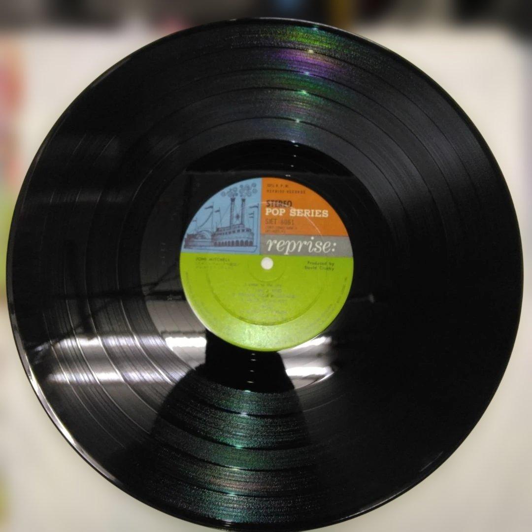 ['68年国内盤LP]モダンフォークの新星 ジョニー・ミッチェル (かもめの唄)