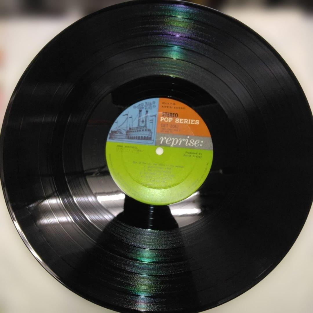 ['68年国内盤LP]モダンフォークの新星 ジョニー・ミッチェル (かもめの唄)