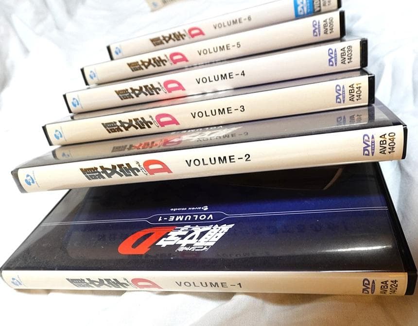急募！元払発送】超美品！「イニシャルD」1st〜ファイナルDVD全35巻セット♪