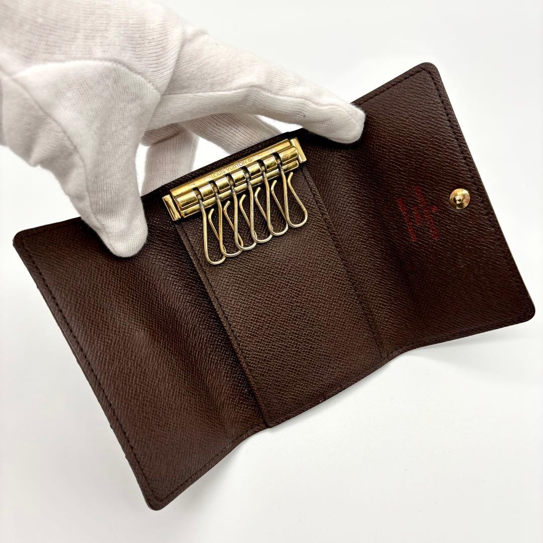 ルイヴィトン ダミエ ミュルティクレ6 キーケース