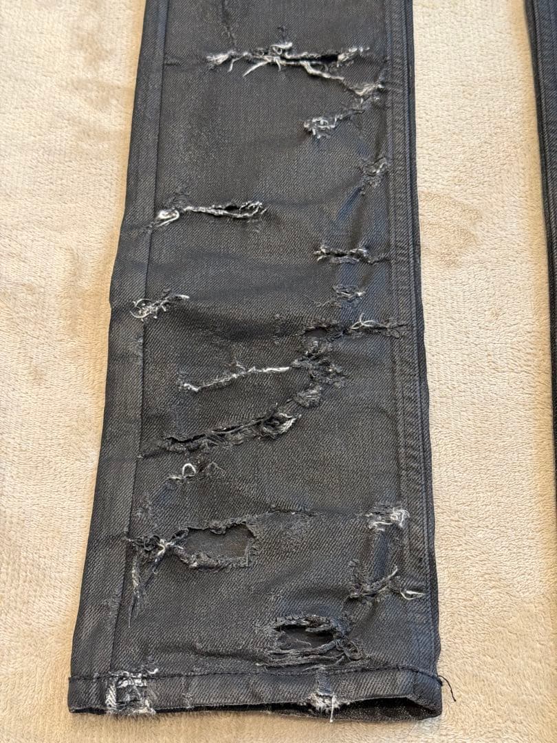 パンツ Dior homme 04SS destroy denim size27