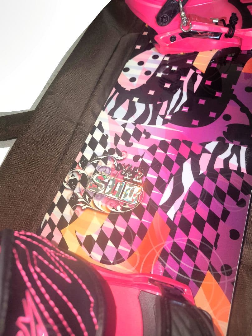 SUB Angela 142cm スノーボード 3点セット