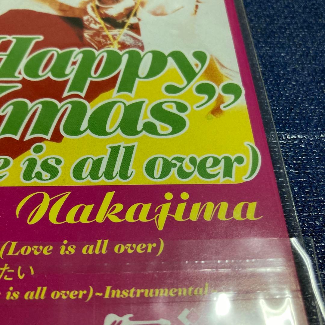 中島優子 .”Happy Xmas”8センチ8cmシングル邦楽cd 未開封