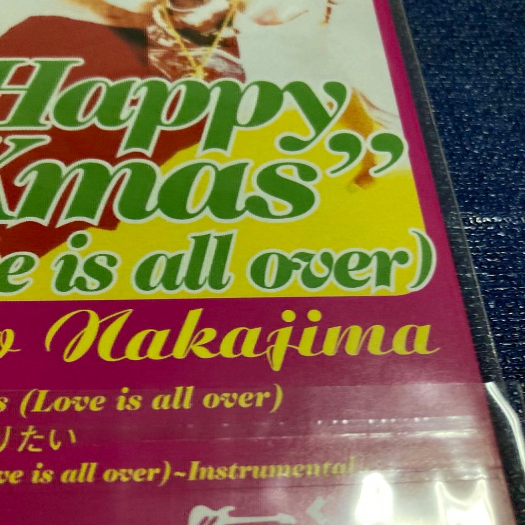中島優子 .”Happy Xmas”8センチ8cmシングル邦楽cd 未開封