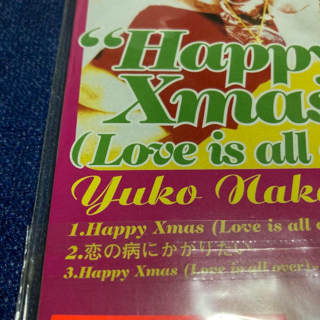 中島優子 .”Happy Xmas”8センチ8cmシングル邦楽cd 未開封