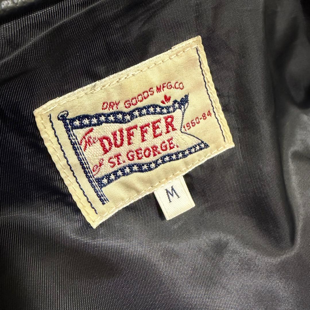 DUFFER OF ST E レザージャケット　バッファロー革