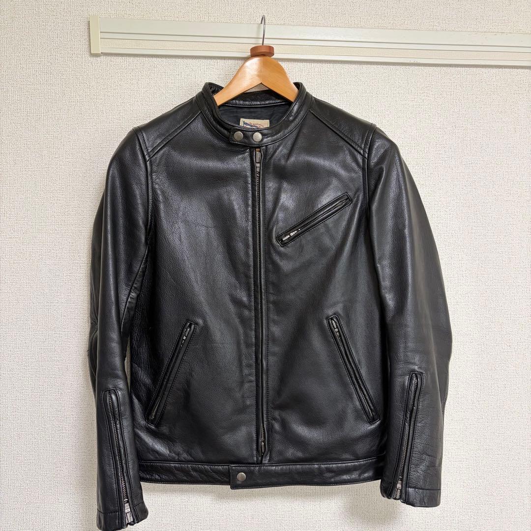 DUFFER OF ST E レザージャケット　バッファロー革