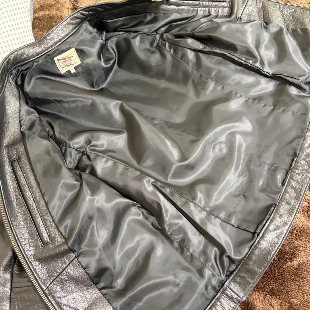 DUFFER OF ST E レザージャケット　バッファロー革