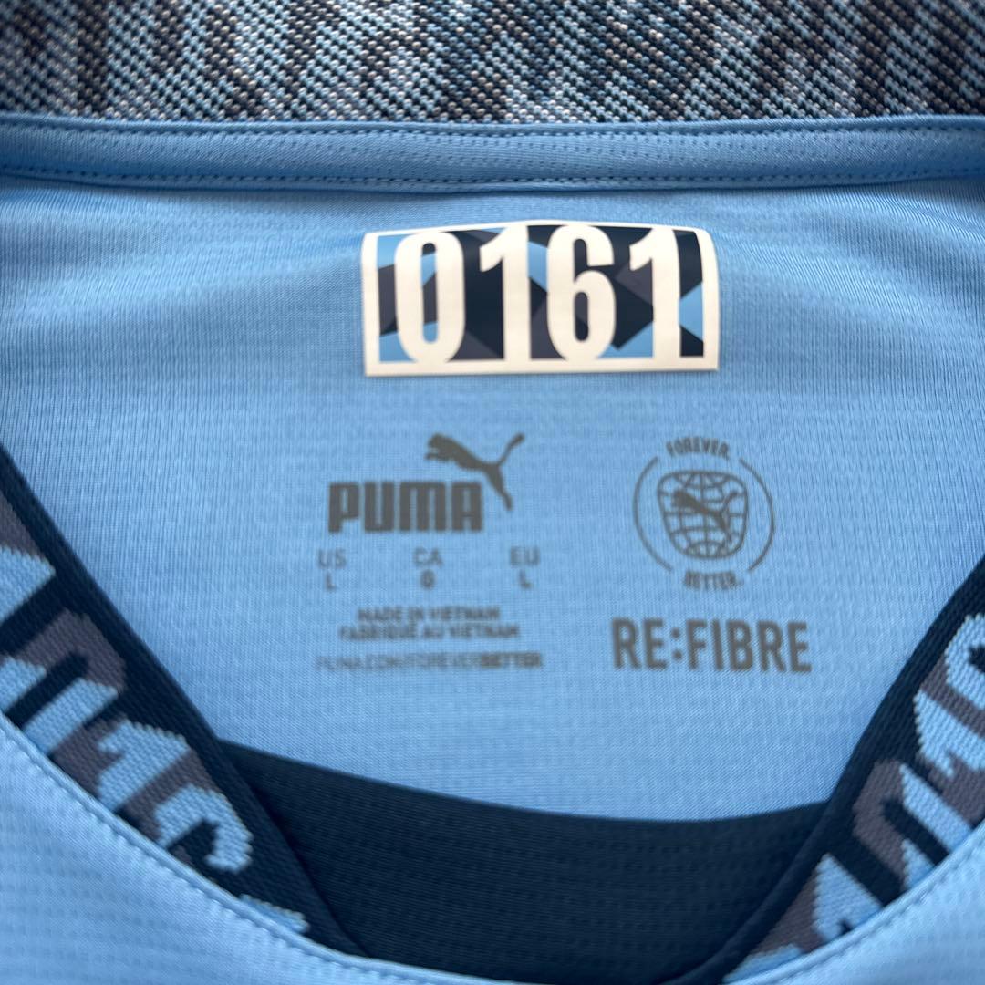 マンチェスター・シティ PUMA ホームシャツ Lサイズ