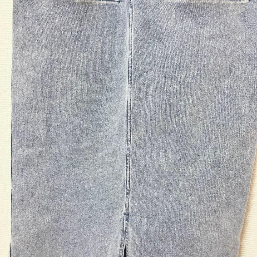 極美品　ラウンジドレス　デニムキャミワンピ　サロペットスカート ブルー系