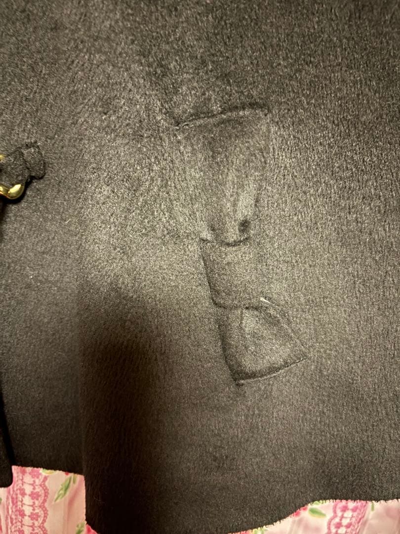 MARS ファー付き ポンチョ コード