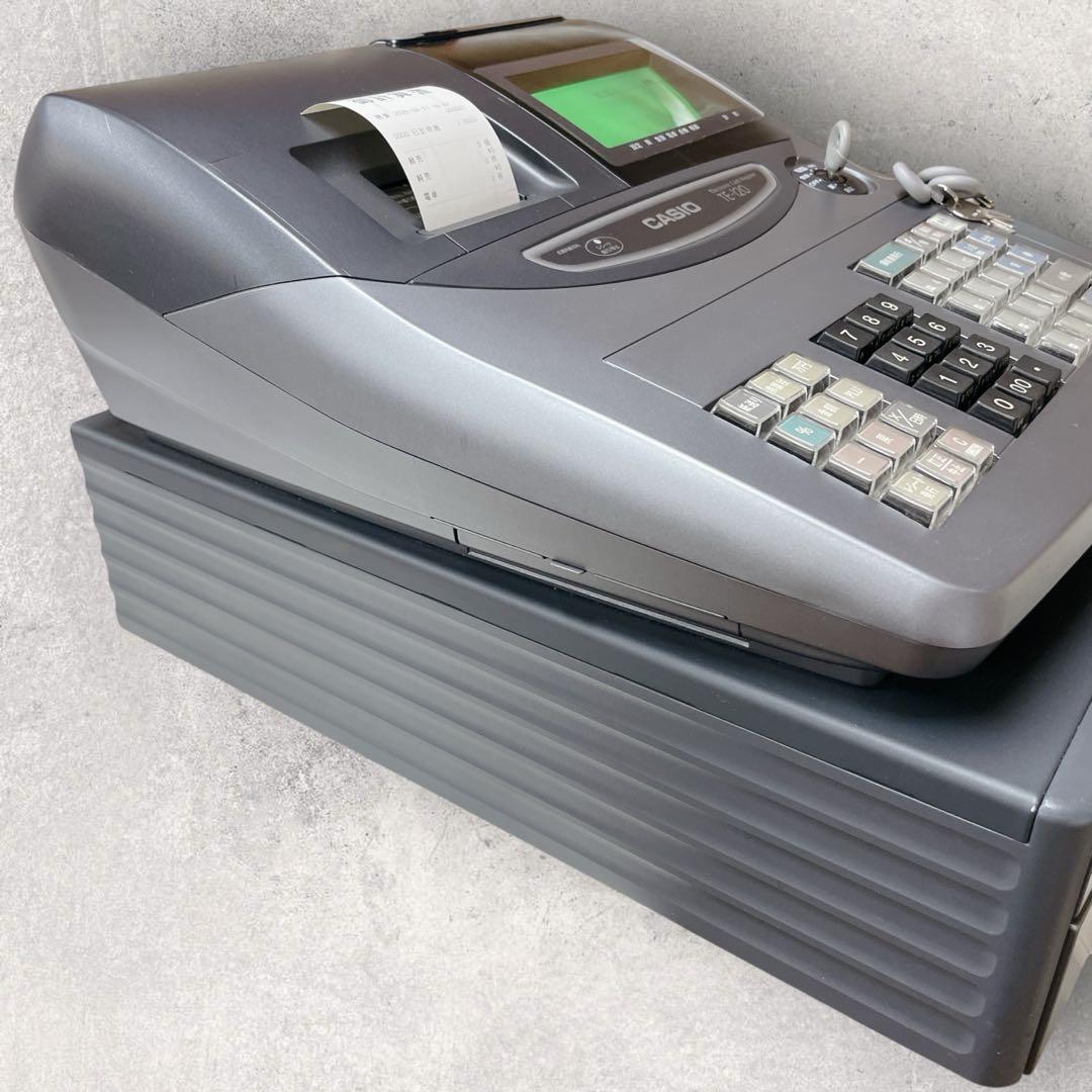 «美品»CASIO 電子レジスター【TE-120】カシオ 店舗