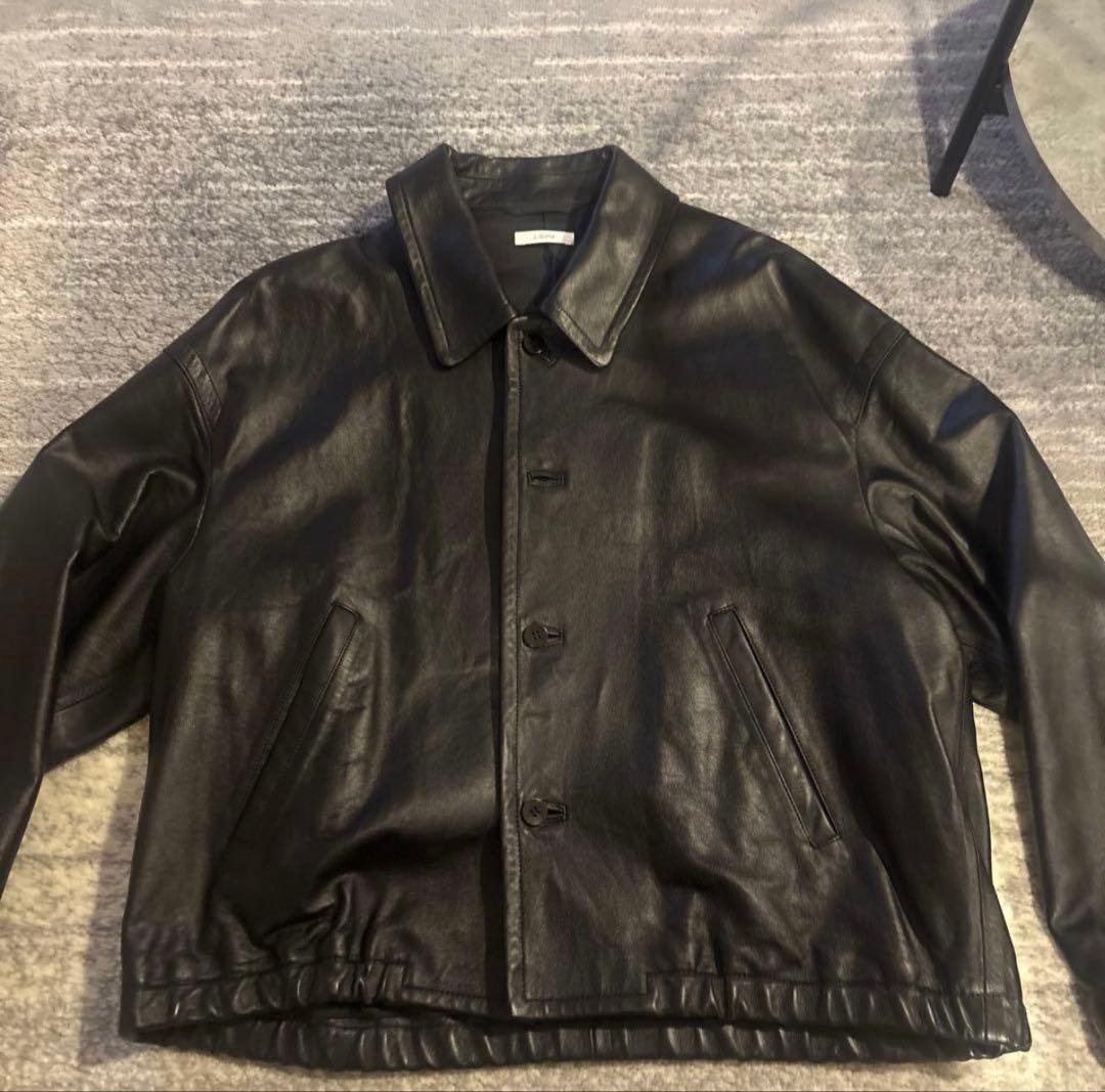 ジャケット・アウター LIDNM LEATHER SHORT BLOUSON