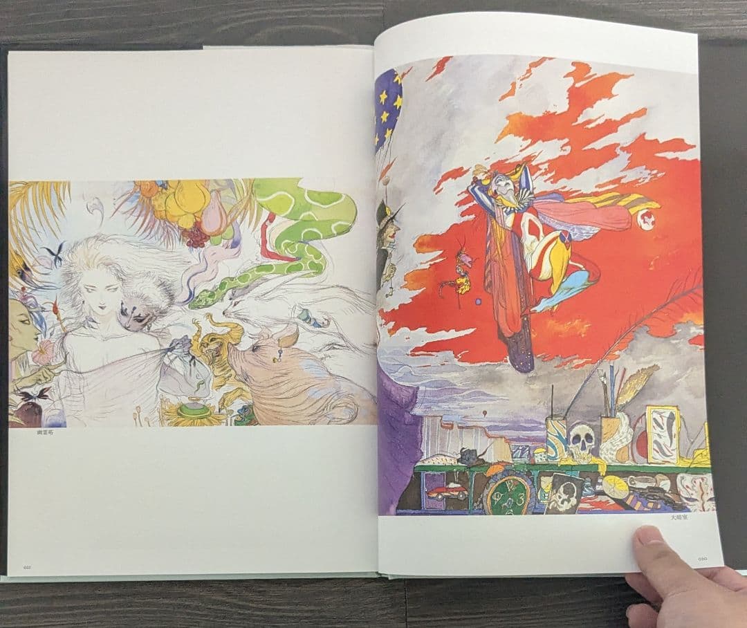 天野喜孝 乱歩幻影画集